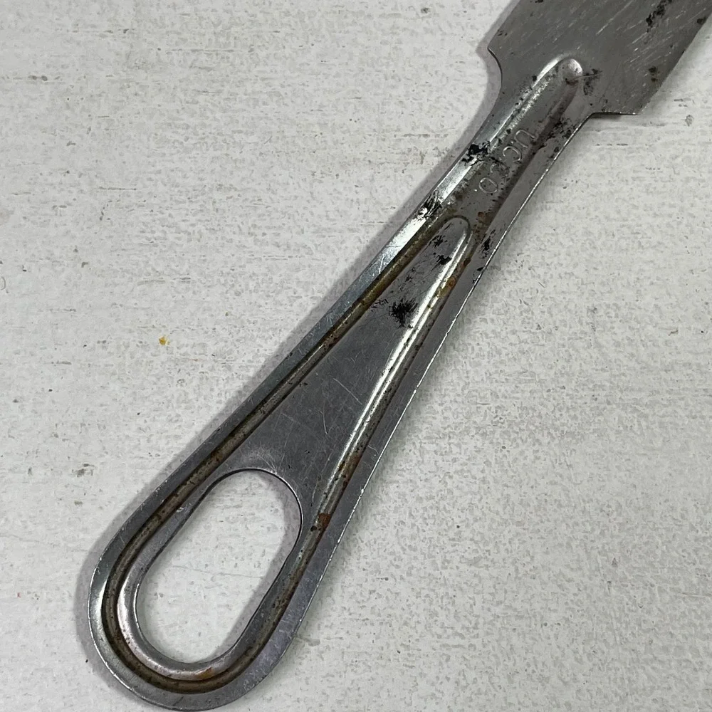 Vtg US Military Mess Kit Butter Knife UC CO Stainless Steel Field Gear Surplus